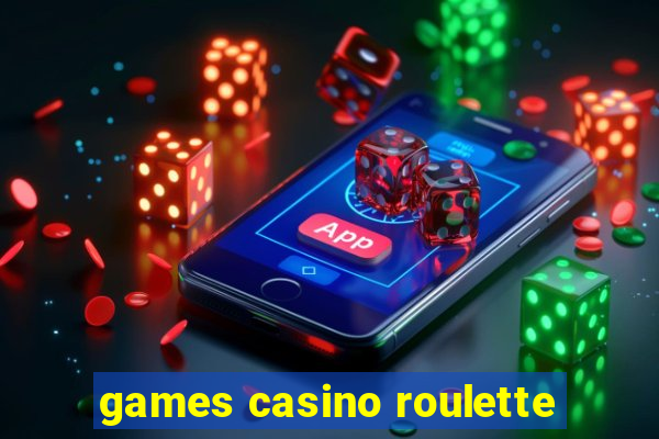 games casino roulette