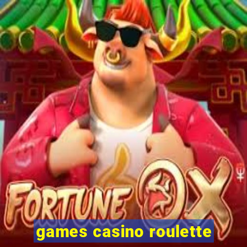 games casino roulette