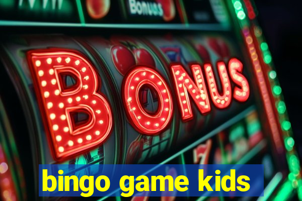 bingo game kids