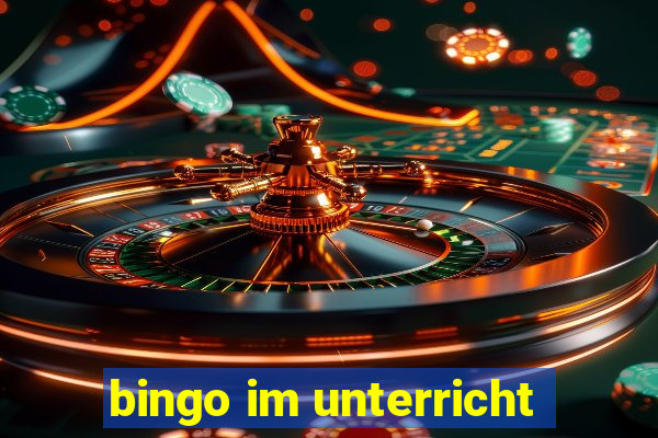 bingo im unterricht