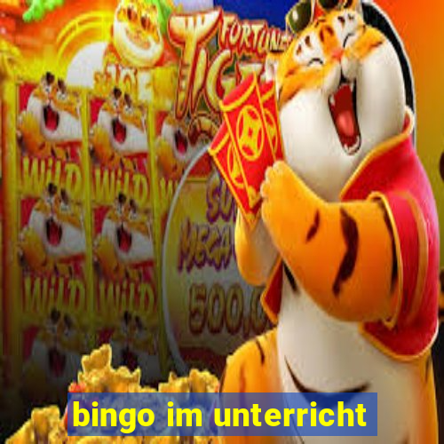 bingo im unterricht