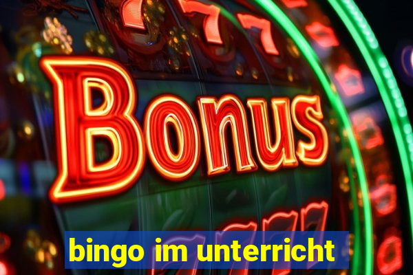 bingo im unterricht