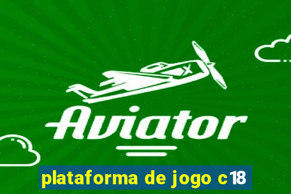 plataforma de jogo c18