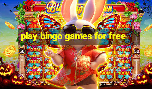 play bingo games for free