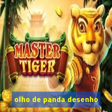 olho de panda desenho