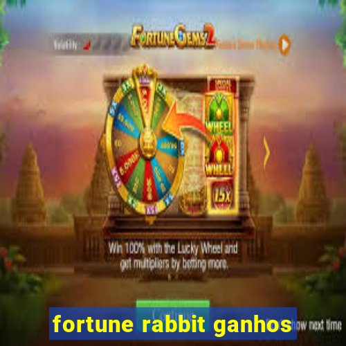 fortune rabbit ganhos