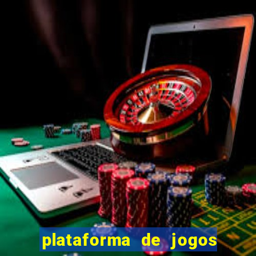 plataforma de jogos nova pagando