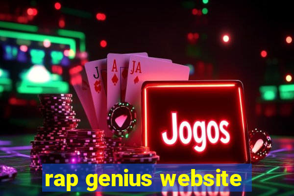 rap genius website