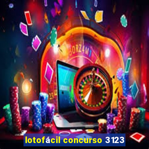 lotofácil concurso 3123