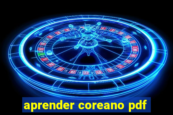 aprender coreano pdf