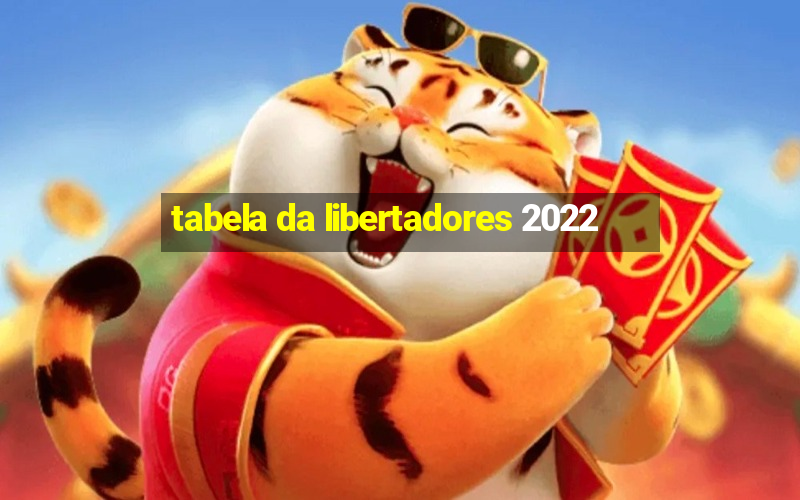 tabela da libertadores 2022