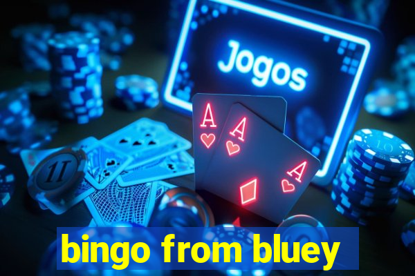 bingo from bluey