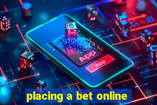 placing a bet online