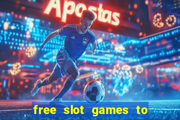 free slot games to win real money