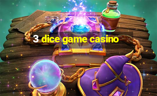 3 dice game casino