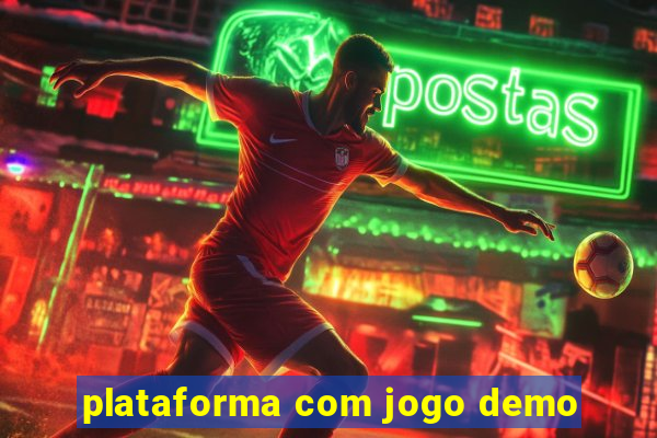 plataforma com jogo demo