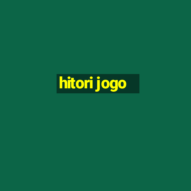 hitori jogo