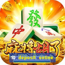 10 deposit online casino usa