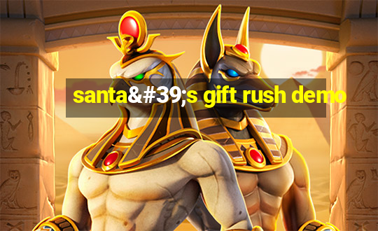 santa's gift rush demo