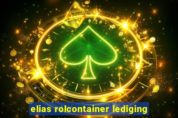 elias rolcontainer lediging