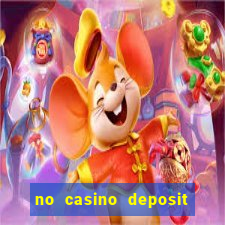 no casino deposit bonus codes