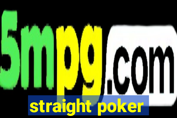 straight poker