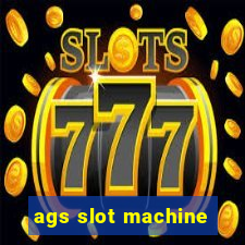 ags slot machine