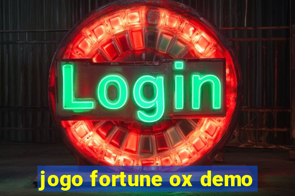 jogo fortune ox demo