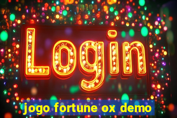 jogo fortune ox demo