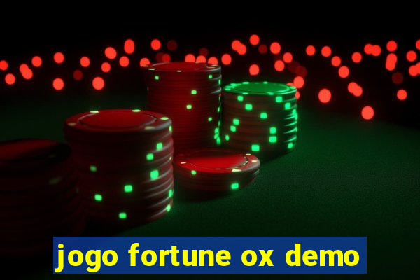 jogo fortune ox demo