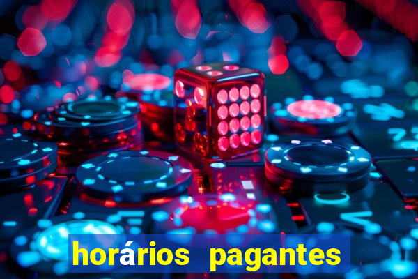 horários pagantes pg soft