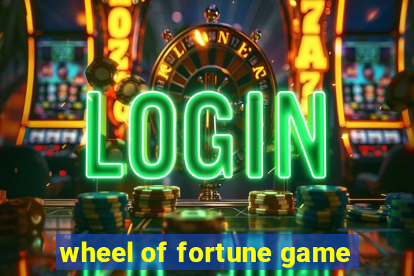 wheel of fortune game