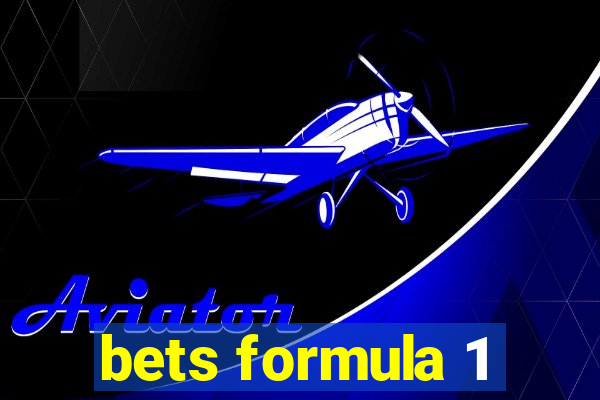 bets formula 1