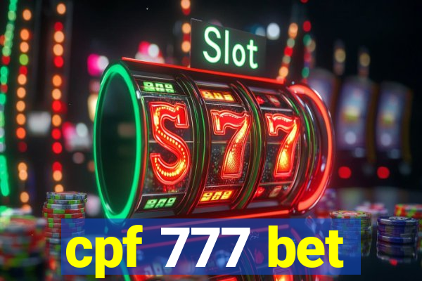 cpf 777 bet