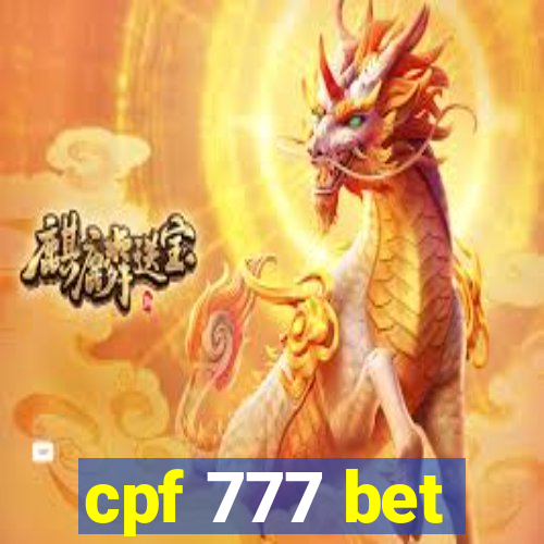 cpf 777 bet