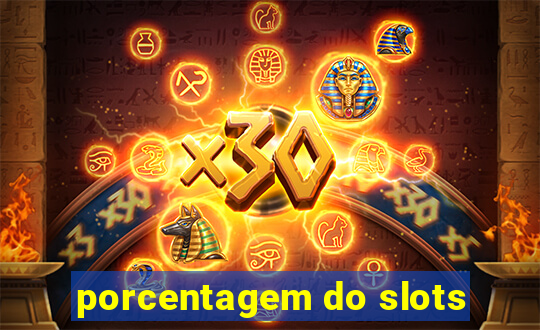 porcentagem do slots