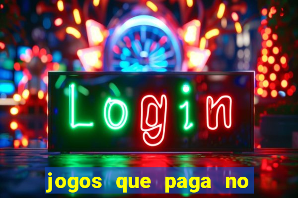 jogos que paga no pix de verdade