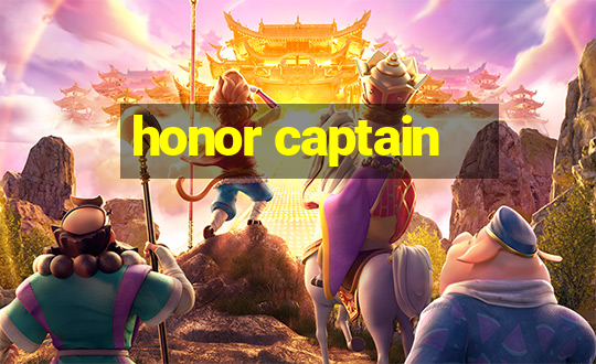 honor captain