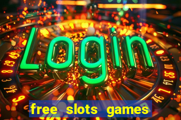 free slots games real money