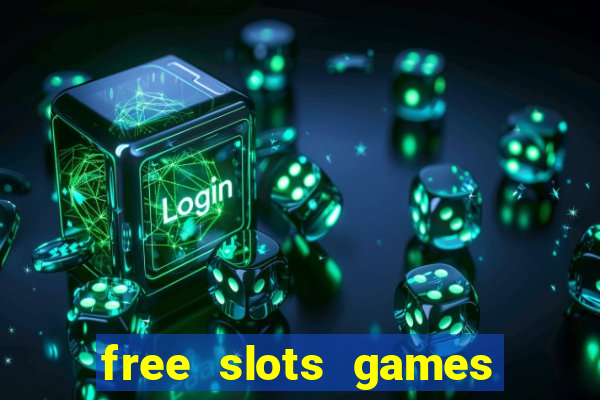 free slots games real money