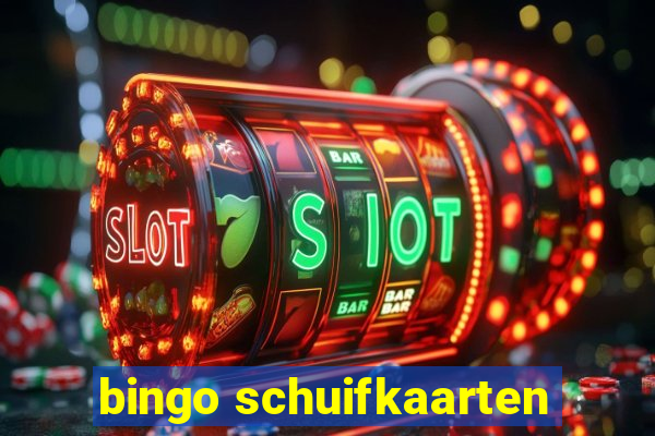 bingo schuifkaarten