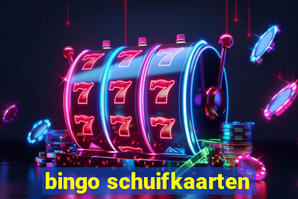 bingo schuifkaarten