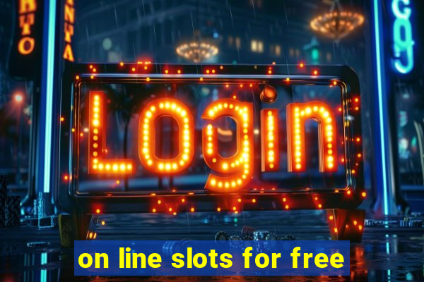 on line slots for free