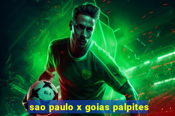 sao paulo x goias palpites