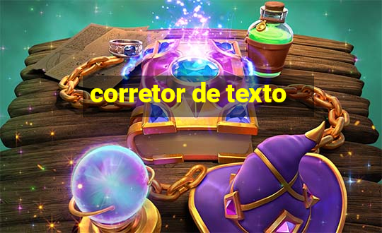 corretor de texto