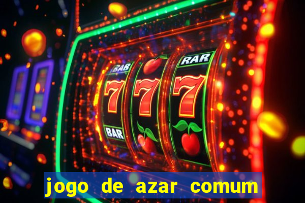 jogo de azar comum em cassinos