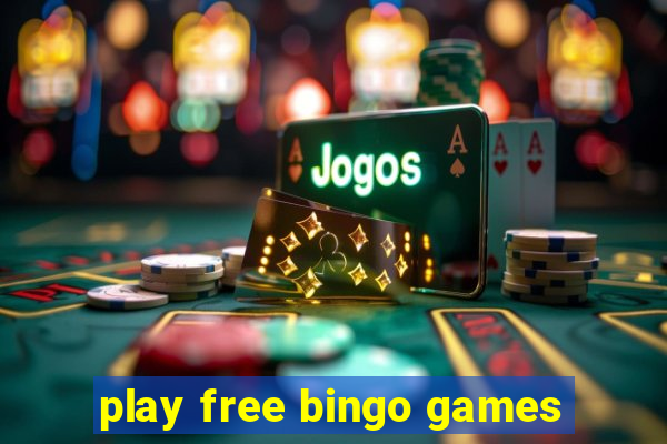 play free bingo games