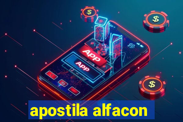 apostila alfacon