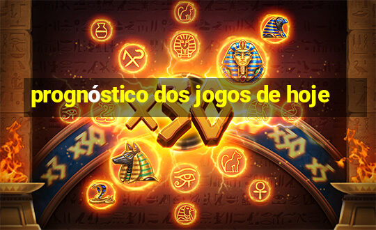 prognóstico dos jogos de hoje