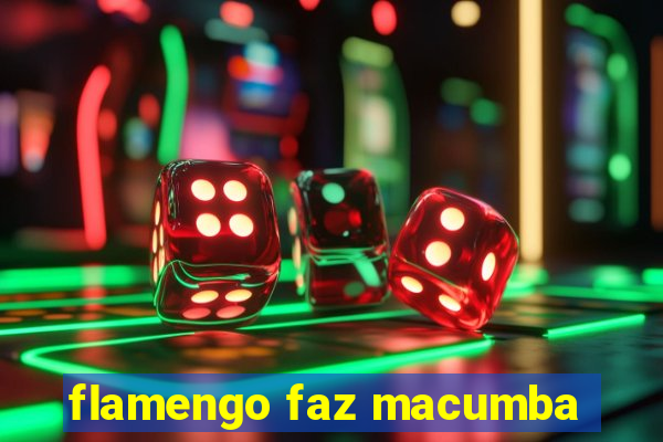 flamengo faz macumba